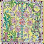 Kohbar Paintings for marital The Kohbar represents the bride and the sincere belief that she will be as fruitful as the expanding lotus.