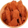 A natural earth pigment that ranges in color from yellow to deep orange or brown.