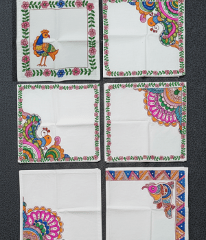 Madhubani paintings, a form of Mithila art hanky Mithila Use www.todayuse.com