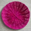 Traditional Mithila Panpathiya Bamboo Items Handmade Pink Color Panpathiya(Basket) for Madhushrawani Puja. todayuse.com, Mithilause.com, Apan Mithila