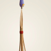 Bamboo stick and top inject banana flower use for mithila wedding.