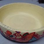 Wooden pot use for worship