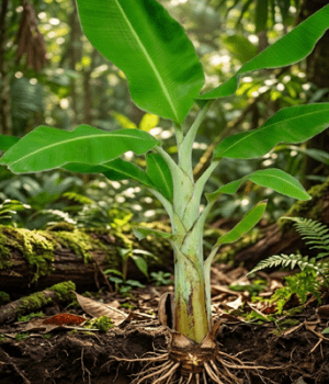 Banana tree use for worship